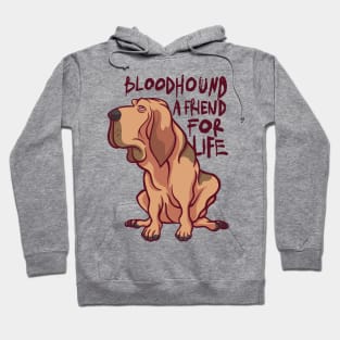 Bloodhound Friend for Life Hoodie